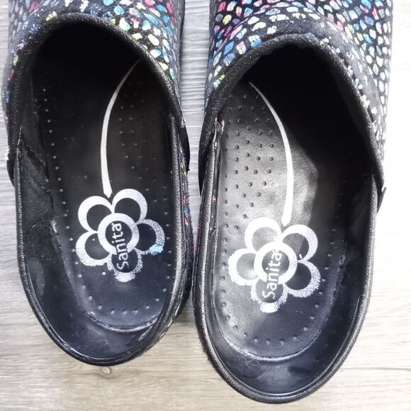 Sanita Women's Clog Multi-colored Stained Glass Print size 39/8 US - Picture 12 of 15